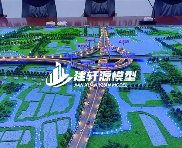 兴平高速公路沙盘定制